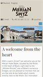 Mobile Screenshot of hotelmerianbasel.ch